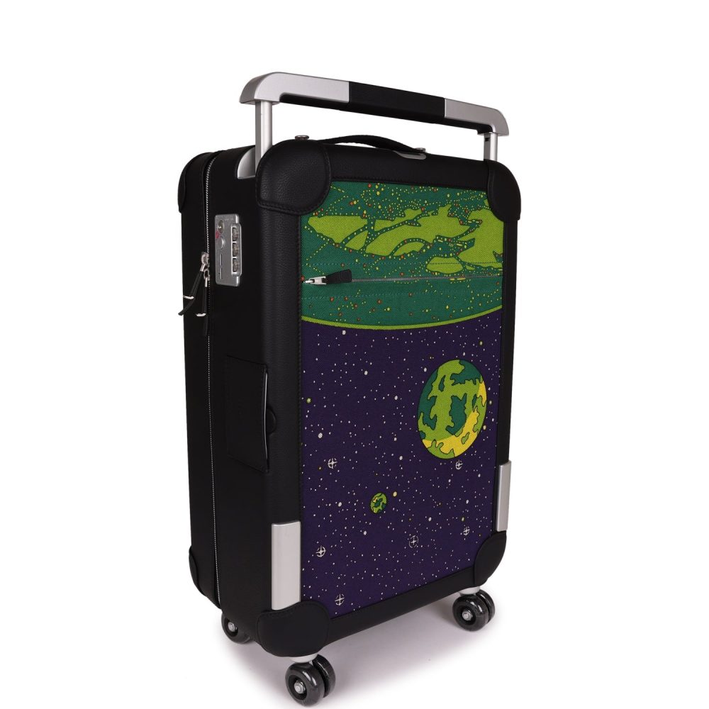 Hermes R.M.S. Odyssey Cabine 55 Rolling Suitcase Multicolor Canvas - Image 13