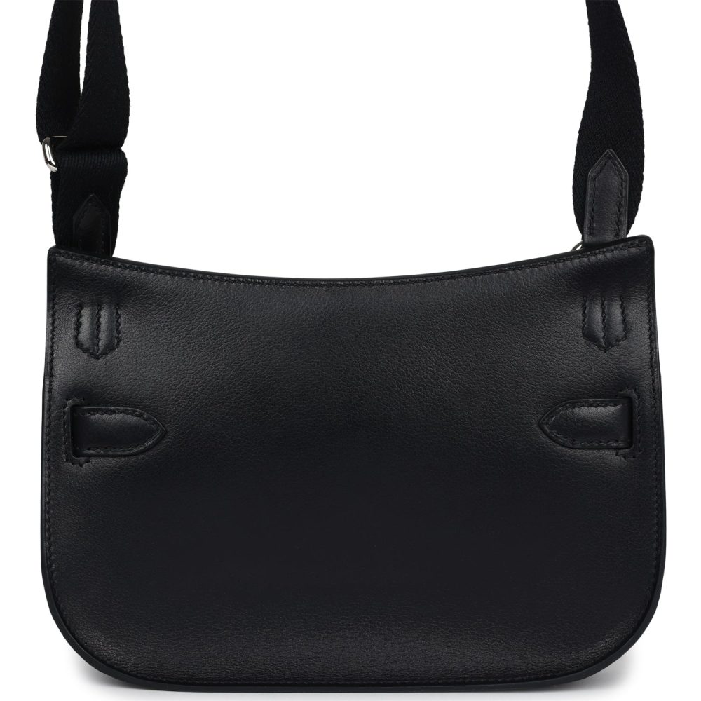 Hermes Jypsiere Mini Black Evercolor Palladium Hardware - Image 4