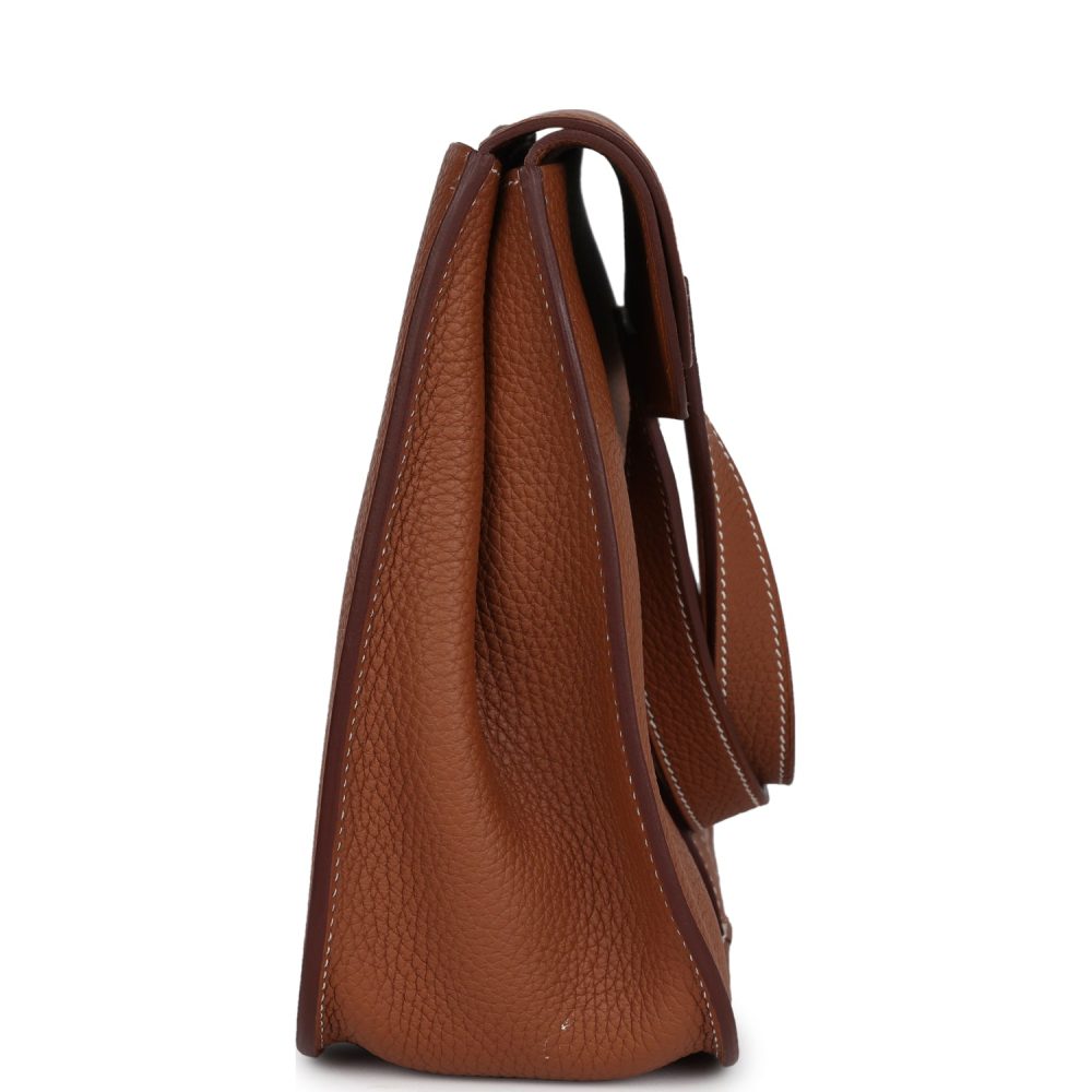 Hermes Halzan 31 Gold Clemence Gold Hardware - Image 3