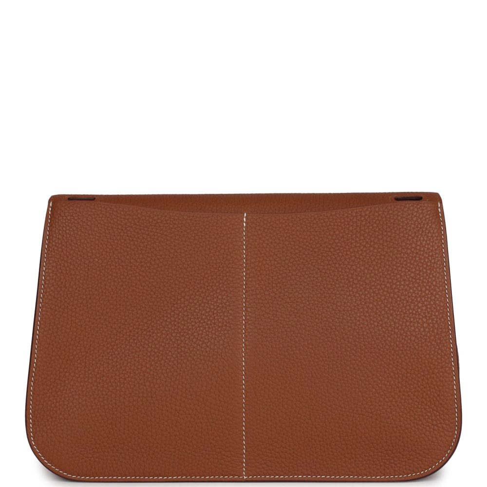 Hermes Halzan 31 Gold Clemence Gold Hardware - Image 4