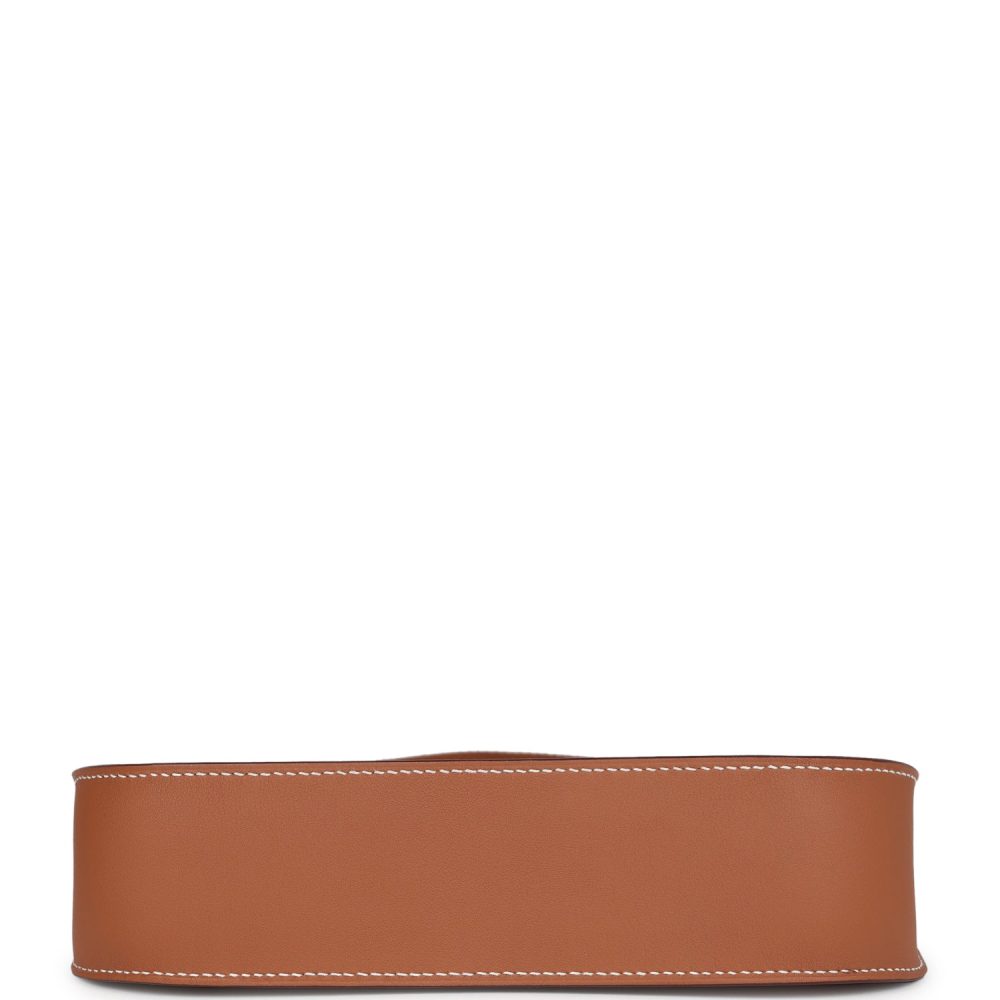 Hermes Jypsiere Mini Gold Swift Palladium Hardware - Image 7
