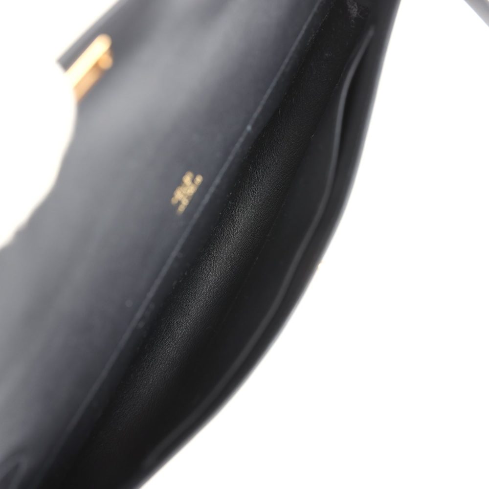 Hermes Kelly Cut Black Swift Palladium Hardware - Image 16
