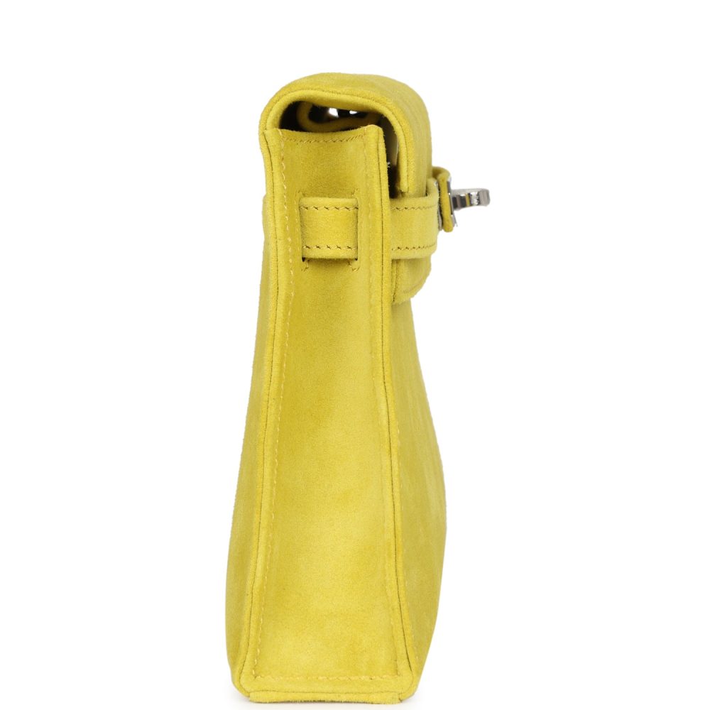 Hermes Kelly Elan Jaune De Naples Doblis Palladium Hardware - Image 3