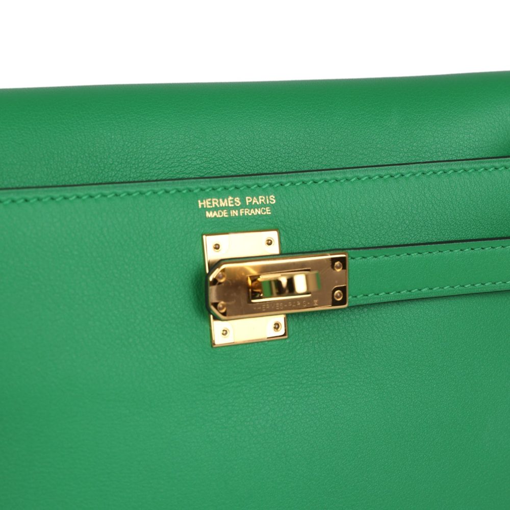 Hermes Kelly Danse Bambou Swift Gold Hardware - Image 7