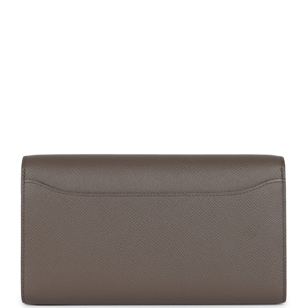 Hermes Constance Wallet To Go Etain Epsom Gold Hardware - Image 4