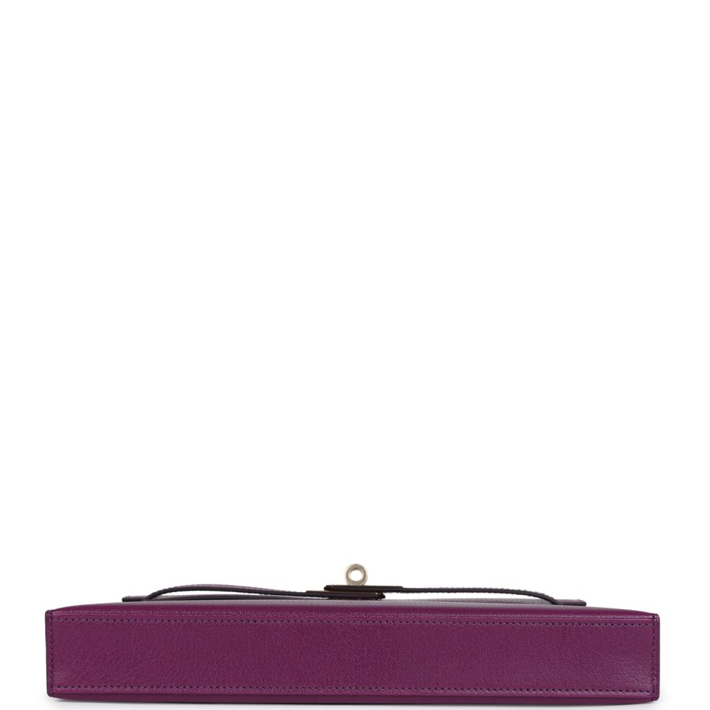 Hermes Kelly Elan Anemone Chevre Chamkila Permabrass Hardware - Image 6