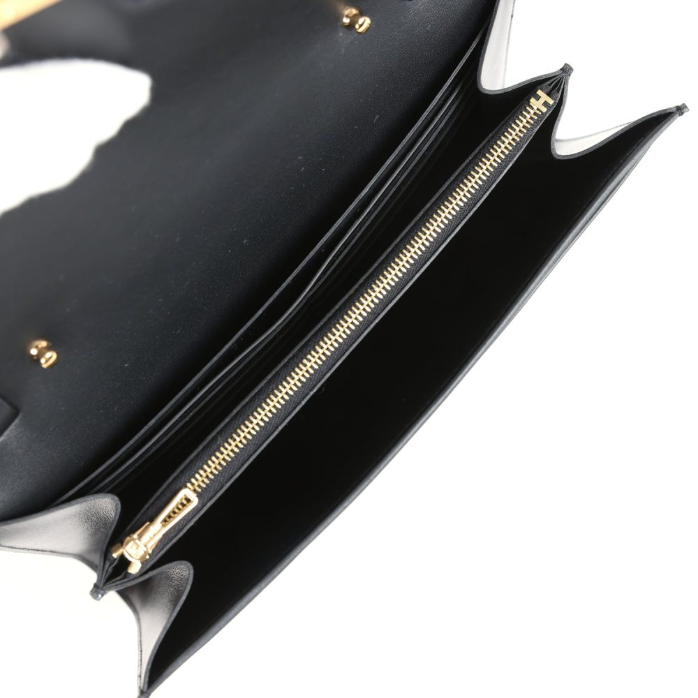 Hermes Rock Constance Wallet To Go Black Box Gold Hardware - Image 9