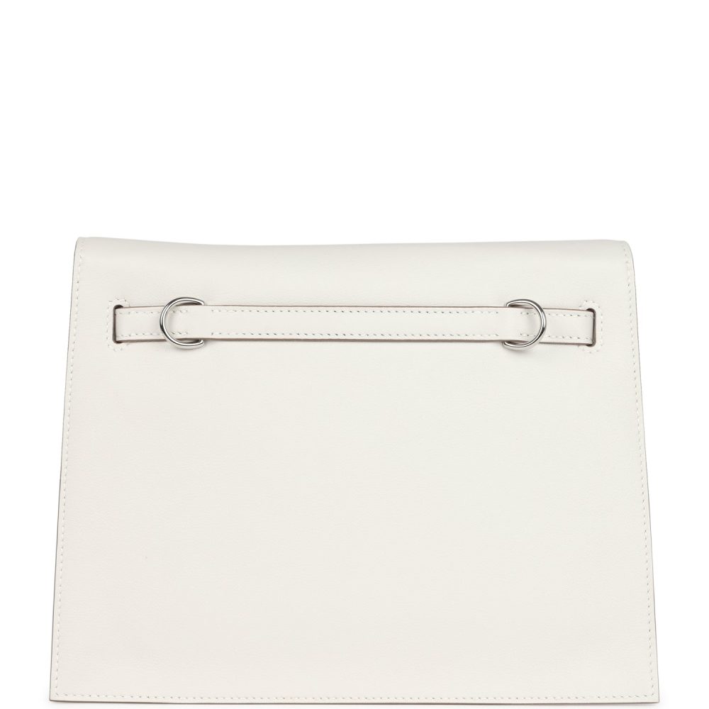 Hermes Kelly Danse Gris Pale Swift Palladium Hardware - Image 4