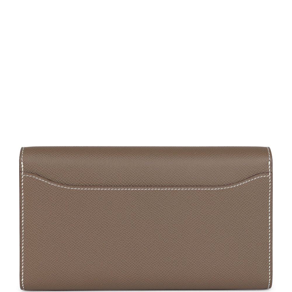Hermes Constance Wallet To Go Etoupe Epsom Palladium Hardware - Image 4