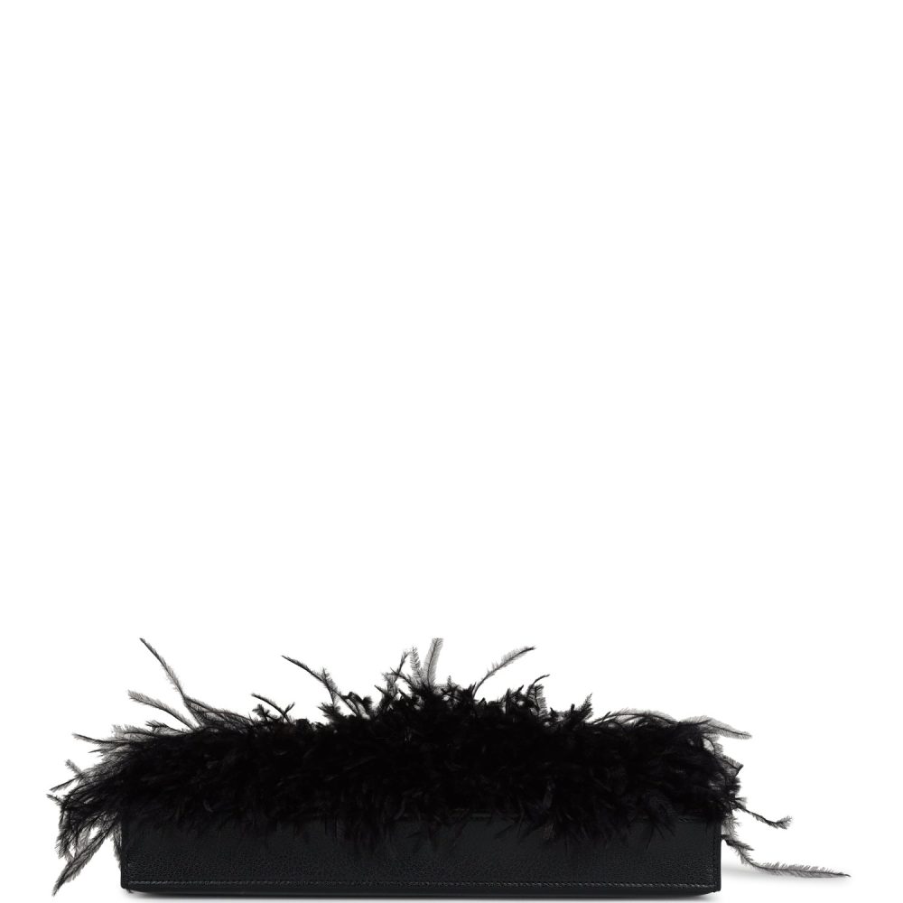 Hermes Kelly Elan Foile Chevre Chamkila and Ostrich Feather Palladium Hardware - Image 6
