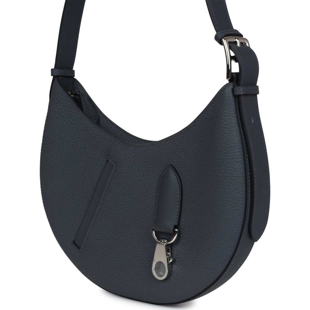 Hermes P'tit Arcon Bag Gris Misty Togo and Swift Palladium Hardware - Image 5