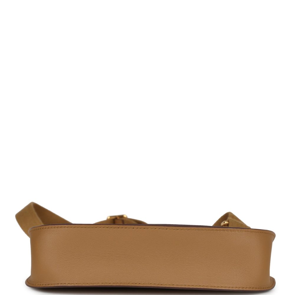 Hermes Mini Jypsiere Bronze Dore Swift Gold Hardware - Image 7