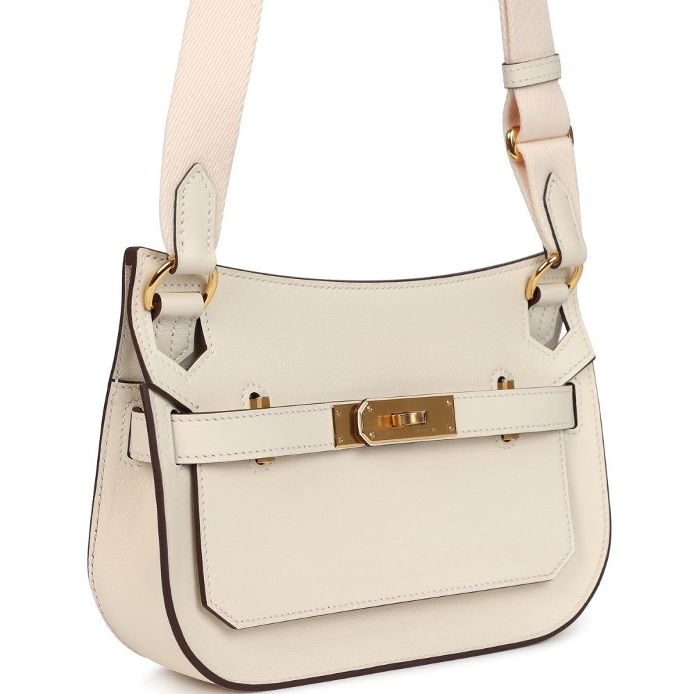 Hermes Mini Jypsiere Nata Swift Gold Hardware - Image 2
