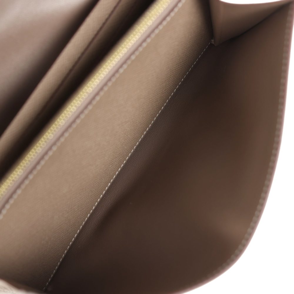 Hermes Constance Wallet To Go Etoupe Epsom Gold Hardware - Image 10