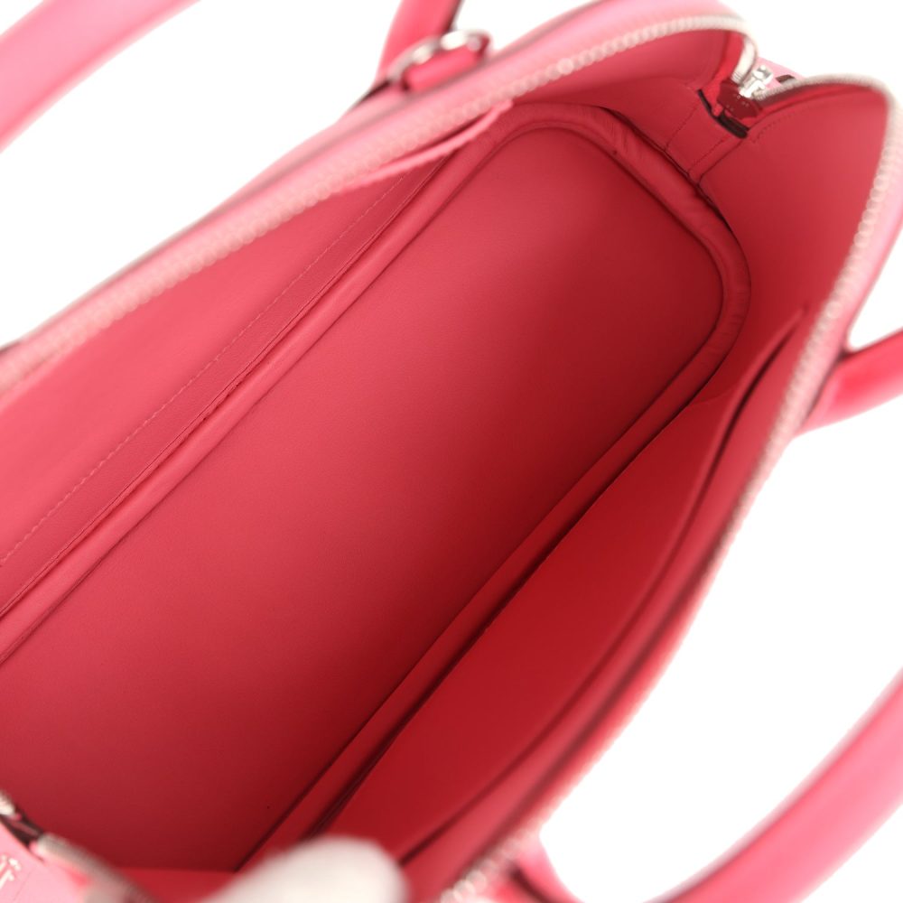 Hermes 1923 Bolide 25 Rose Azalee Epsom Palladium Hardware - Image 7