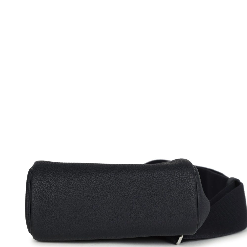Hermes HAC A Dos PM Backpack Caban Togo Palladium Hardware - Image 6