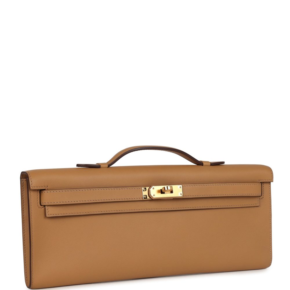 Hermes Kelly Cut Biscuit Swift Gold Hardware - Image 2