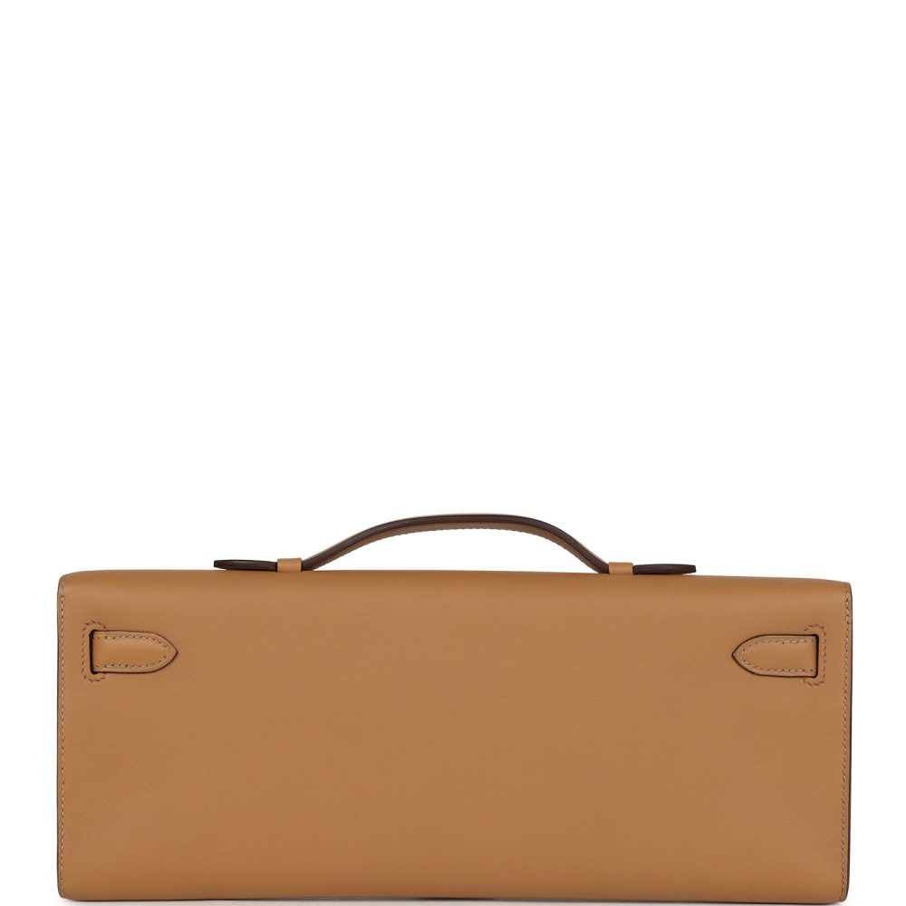 Hermes Kelly Cut Biscuit Swift Gold Hardware - Image 4
