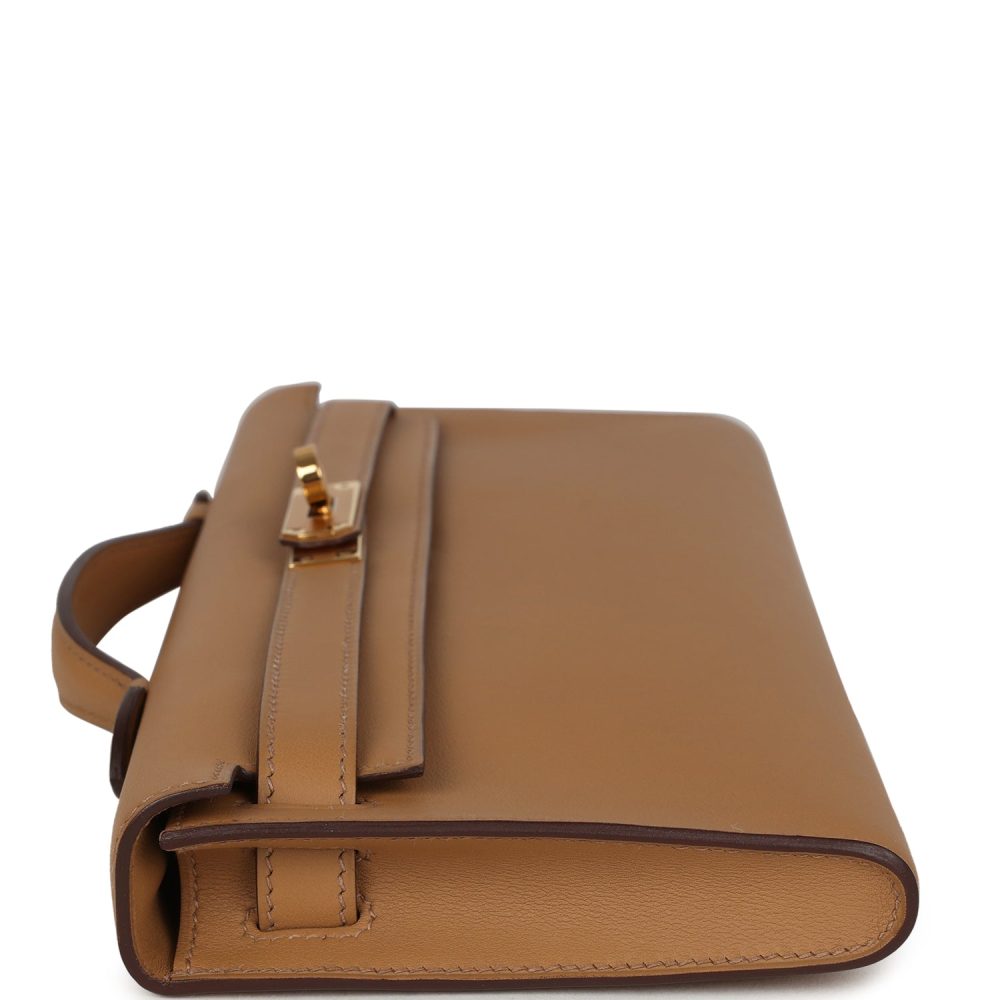 Hermes Kelly Cut Biscuit Swift Gold Hardware - Image 3