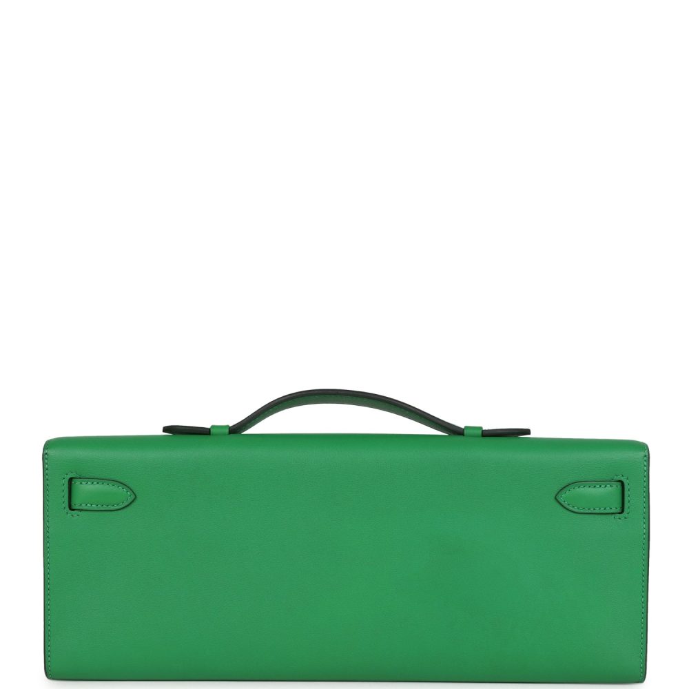 Hermes Kelly Cut Bambou Swift Gold Hardware - Image 4