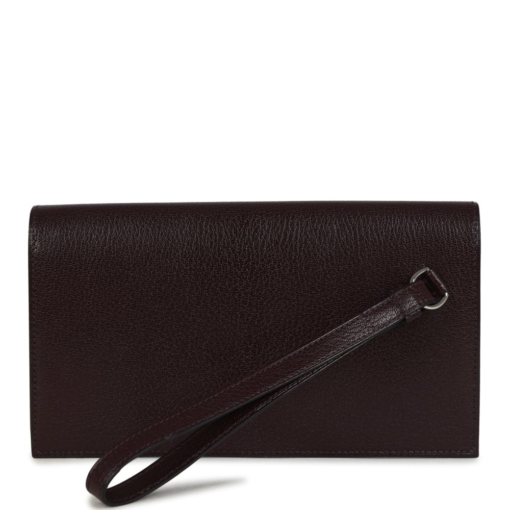 Hermes Kelly Pocket Long Wallet Rouge Sellier Chevre Chamkila Electrum Hardware - Image 4