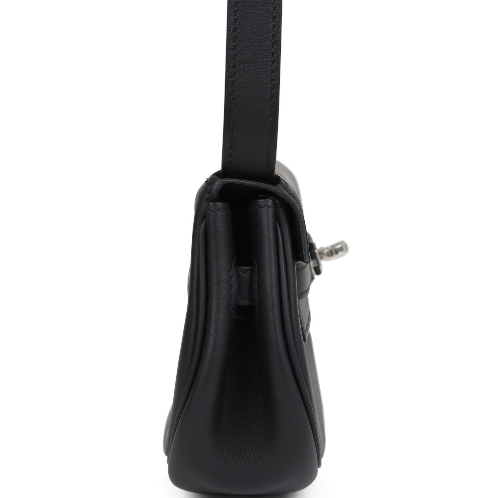 Hermes Kelly Moove Black Swift Palladium Hardware - Image 3