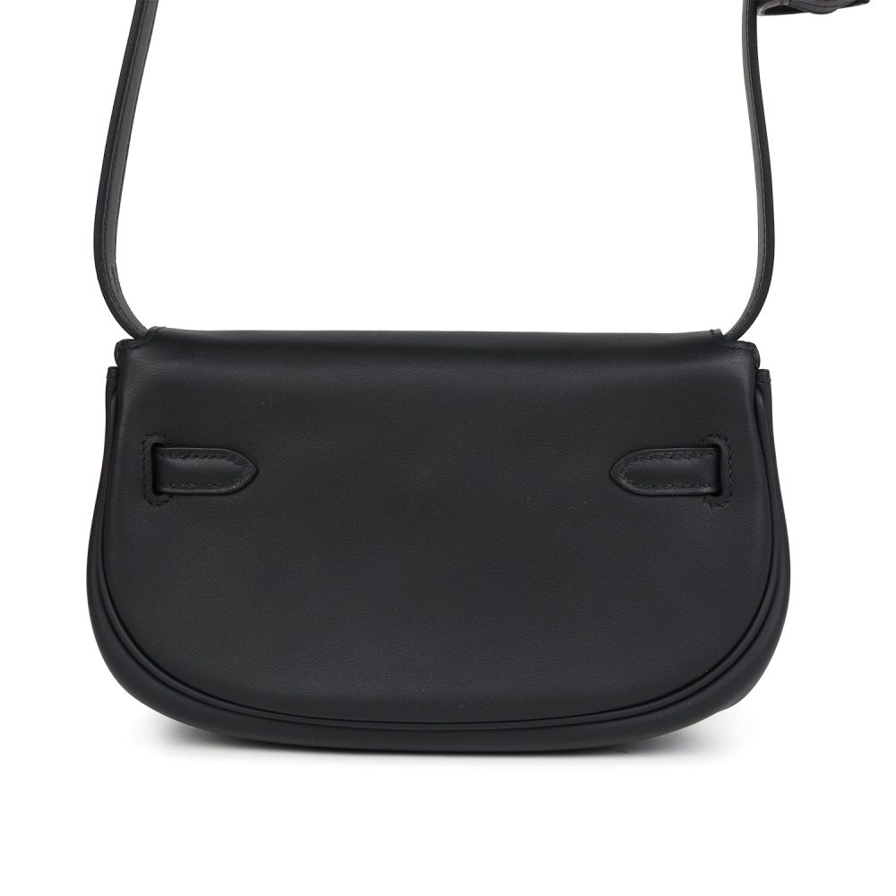 Hermes Kelly Moove Black Swift Palladium Hardware - Image 4
