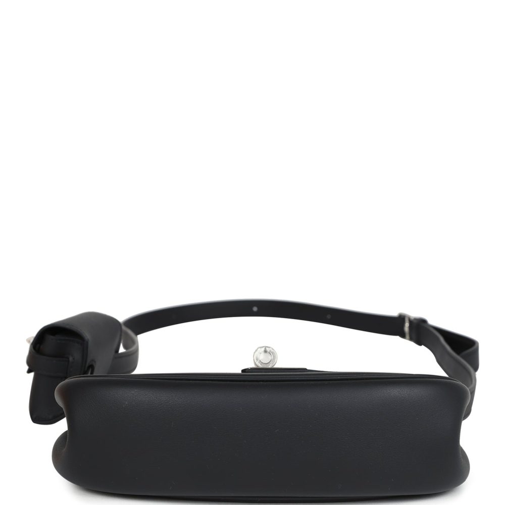Hermes Kelly Moove Black Swift Palladium Hardware - Image 8