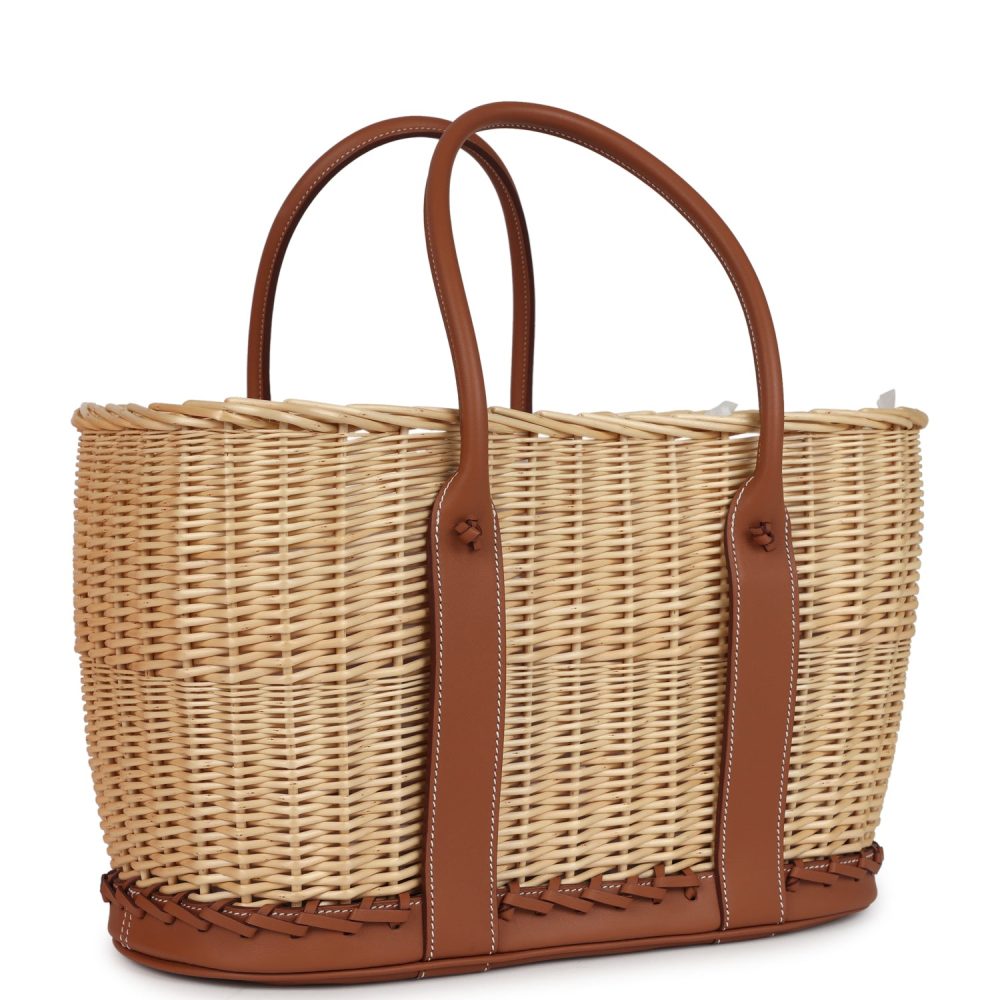 Hermes Picnic Garden Party 36 Gold Swift and Natural Osier Wicker - Image 2