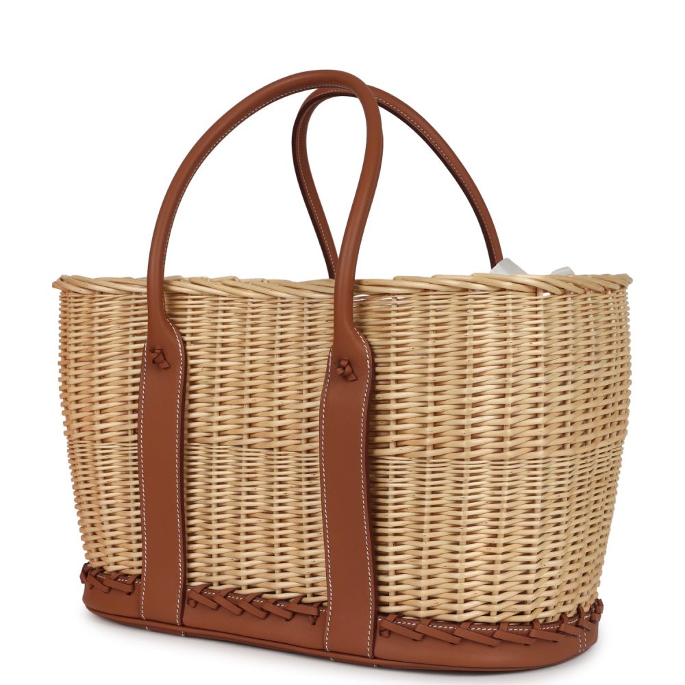 Hermes Picnic Garden Party 36 Gold Swift and Natural Osier Wicker - Image 5