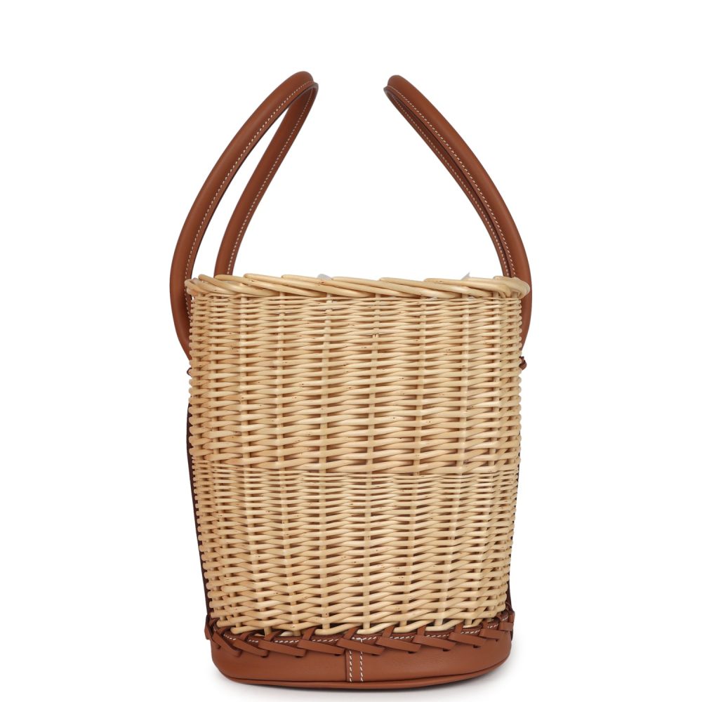 Hermes Picnic Garden Party 36 Gold Swift and Natural Osier Wicker - Image 3