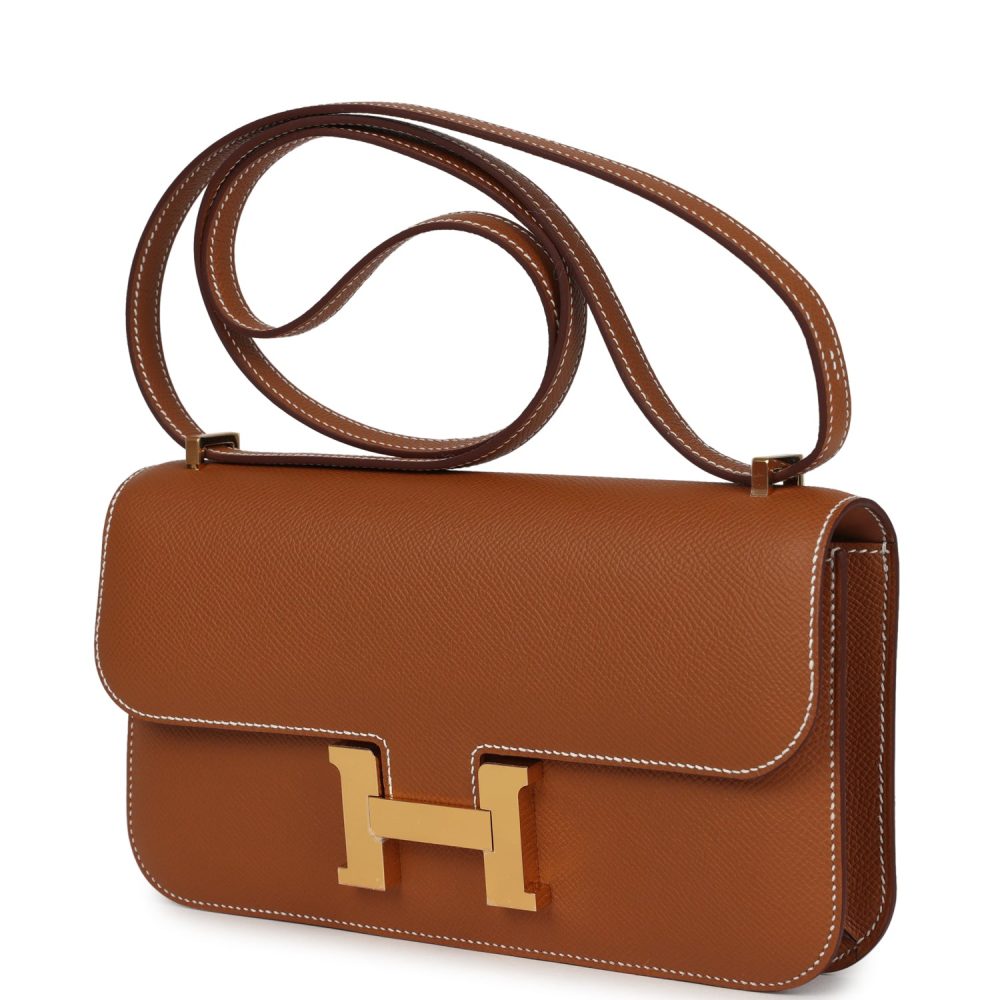 Hermes Constance Elan Gold Epsom Gold Hardware - Image 3