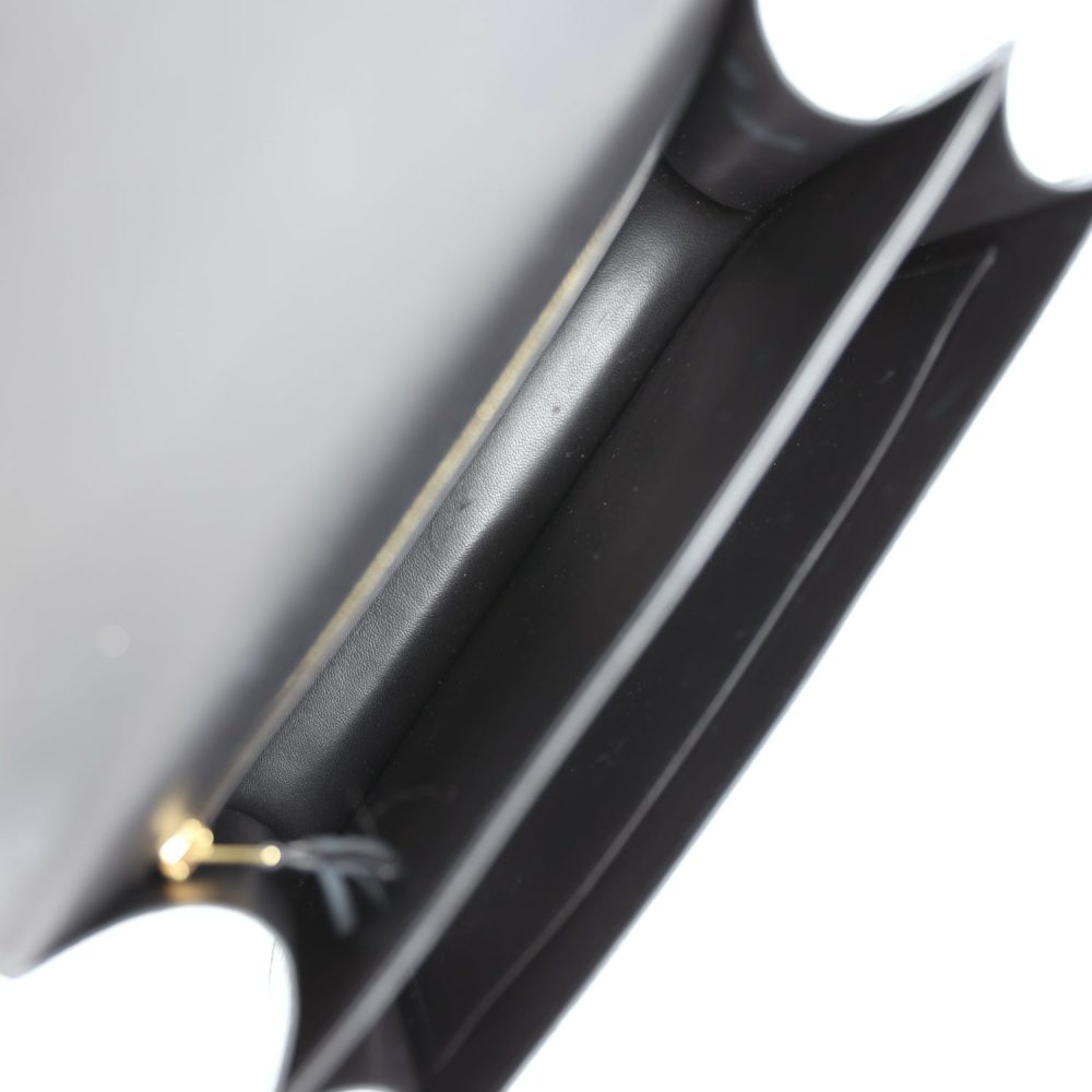 Pre-owned Hermes Constance 24 Black Shiny Alligator Rose Gold Hardware - Image 9