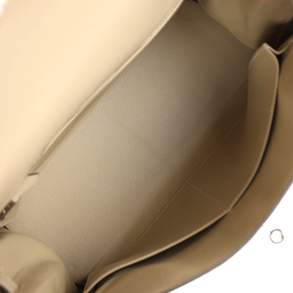 Hermes Kelly Retourne 35 Trench Togo Palladium Hardware - Image 8
