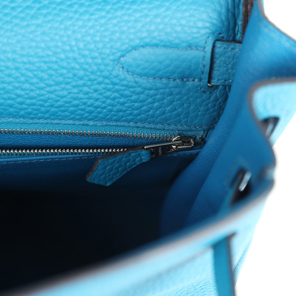 Hermes Kelly Retourne 32 Cobalt Clemence Palladium Hardware - Image 9