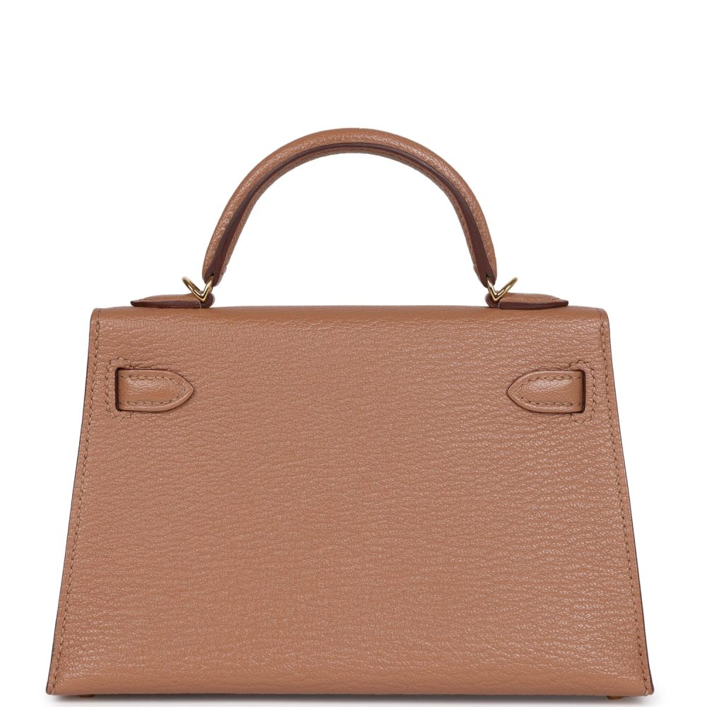 Hermes Kelly Sellier 20 Quebracho Chevre Gold Hardware - Image 4