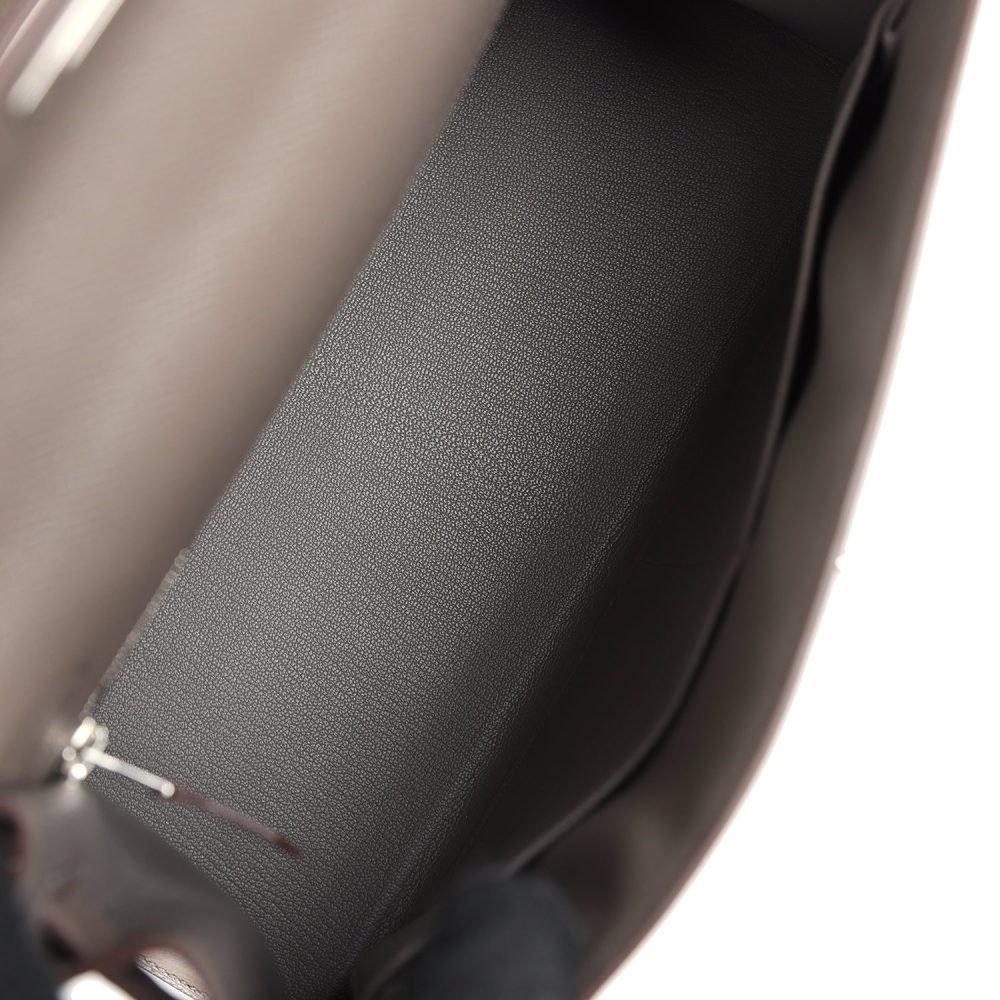 Hermes Kelly Sellier 28 Etain Epsom Palladium Hardware - Image 8