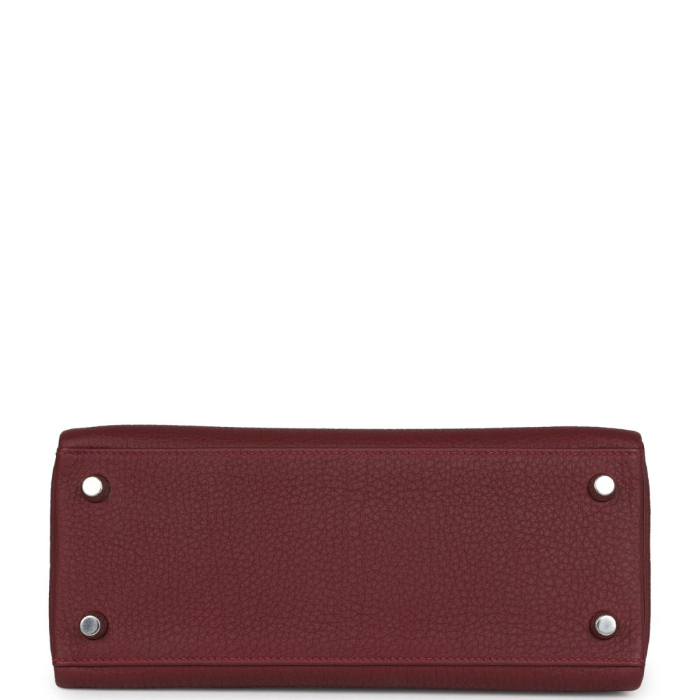 Hermes Kelly Retourne 25 Rouge H Togo Palladium Hardware - Image 6