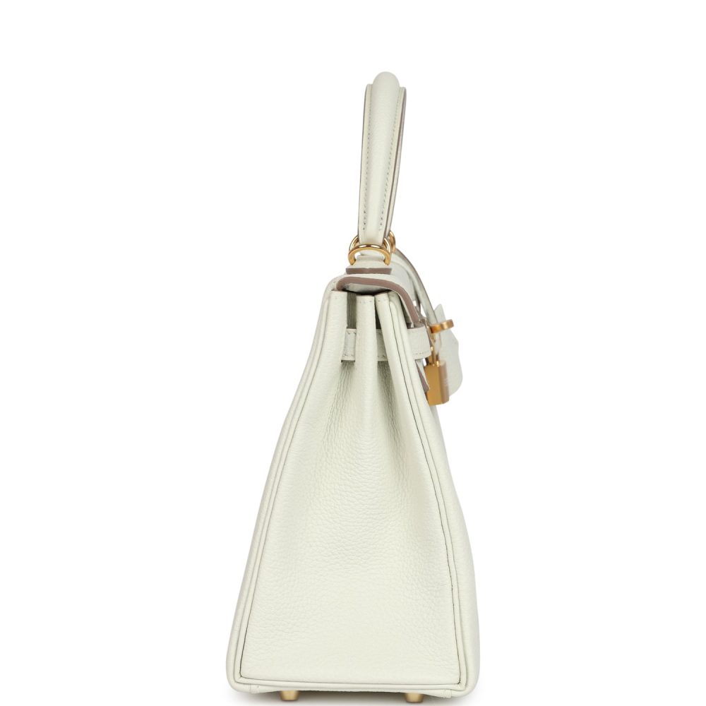 Hermes Kelly Retourne 25 Mushroom Togo Gold Hardware - Image 3