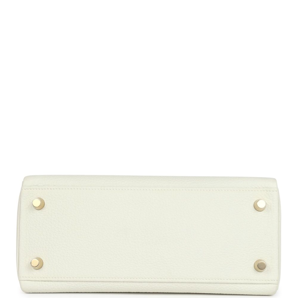 Hermes Kelly Retourne 25 Mushroom Togo Gold Hardware - Image 6