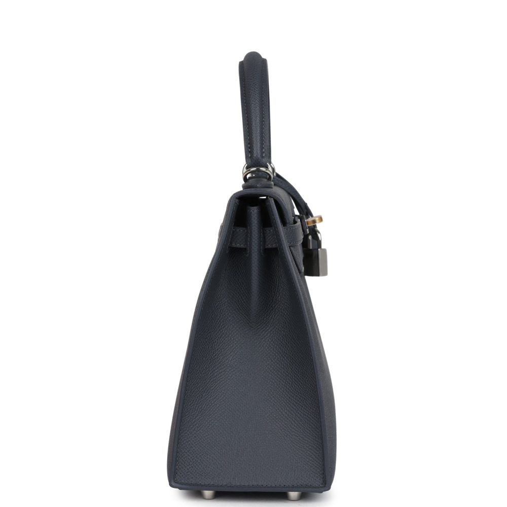 Hermes Kelly Sellier 25 Ardoise Epsom Electrum Hardware - Image 3