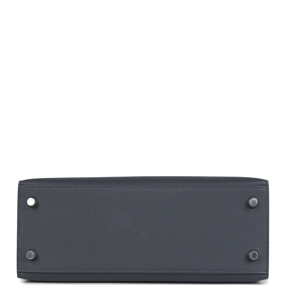 Hermes Kelly Sellier 25 Ardoise Epsom Electrum Hardware - Image 6