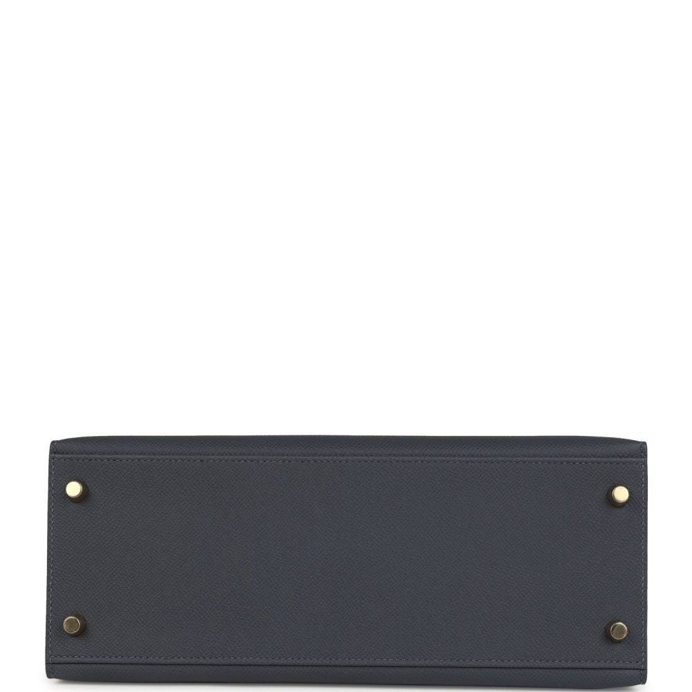 Hermes Kelly Sellier 28 Ardoise Epsom Gold Hardware - Image 6