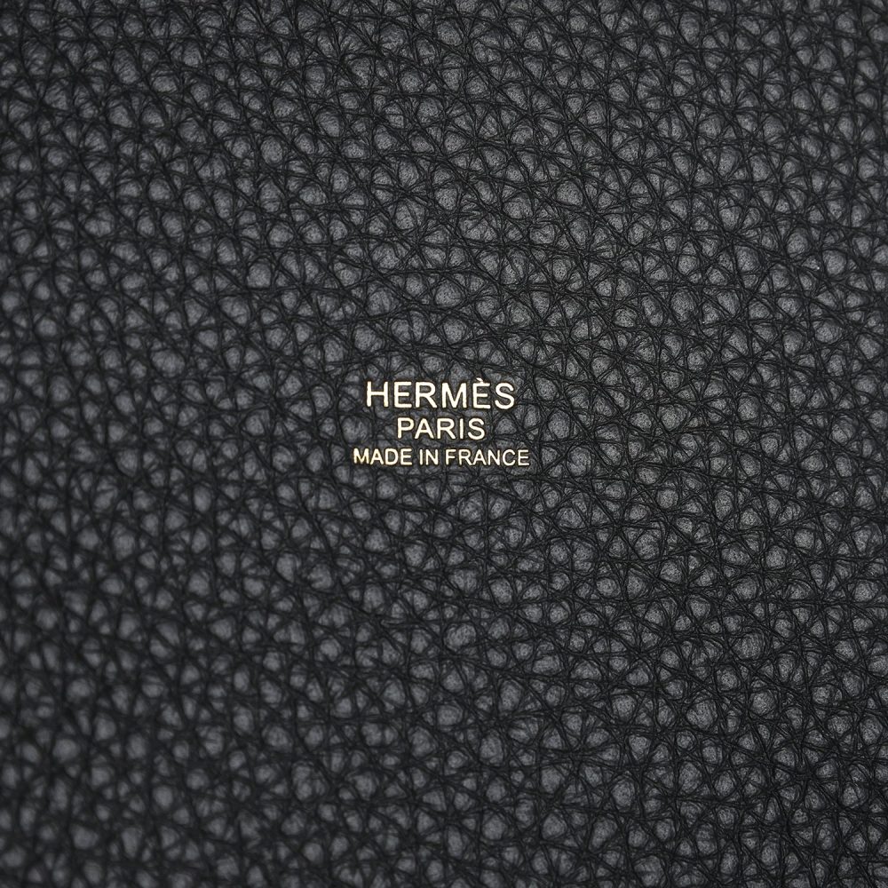Hermes Picotin Lock 18 Dark Bronze Clemence Gold Hardware - Image 8