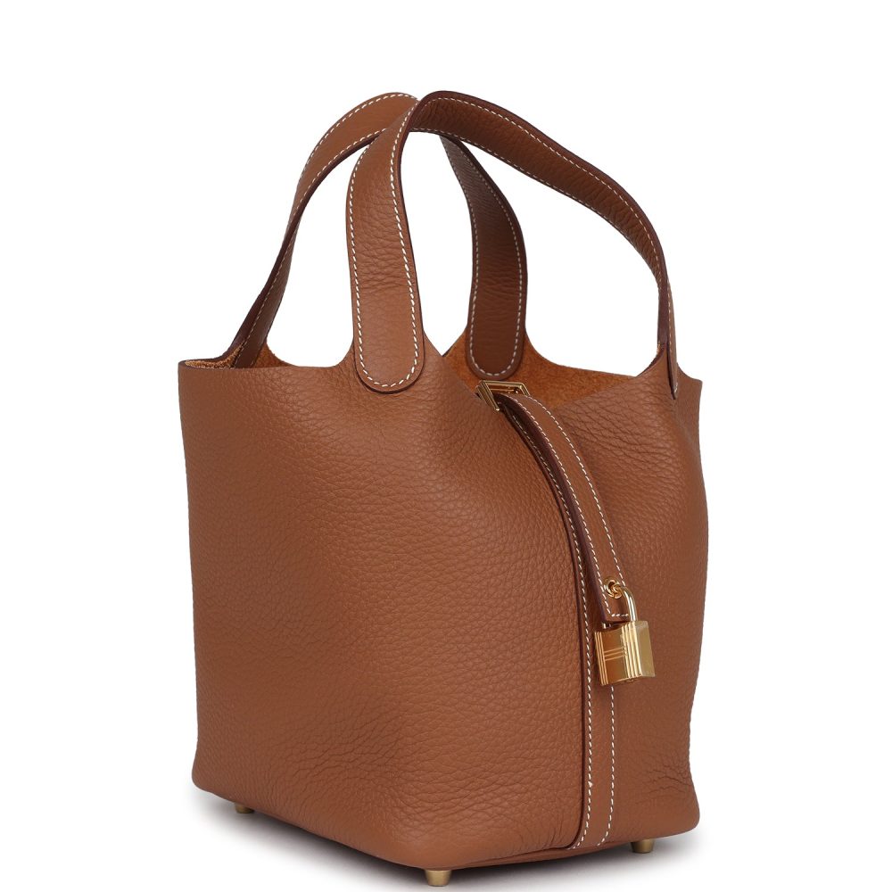 Hermes Picotin Lock 18 Gold Clemence Gold Hardware - Image 2