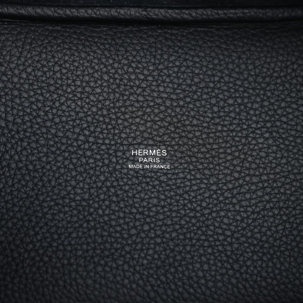 Hermes Picotin Lock 18 Monochrome Black Clemence Black Hardware - Image 8
