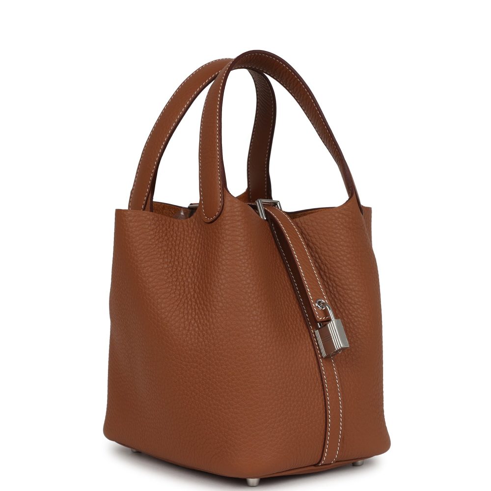Hermes Picotin Lock 18 Gold Clemence Palladium Hardware - Image 2