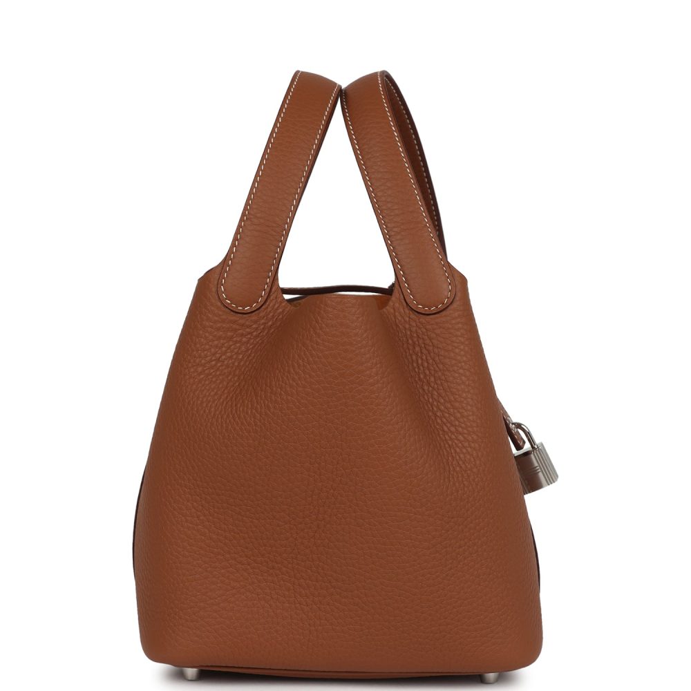 Hermes Picotin Lock 18 Gold Clemence Palladium Hardware - Image 3