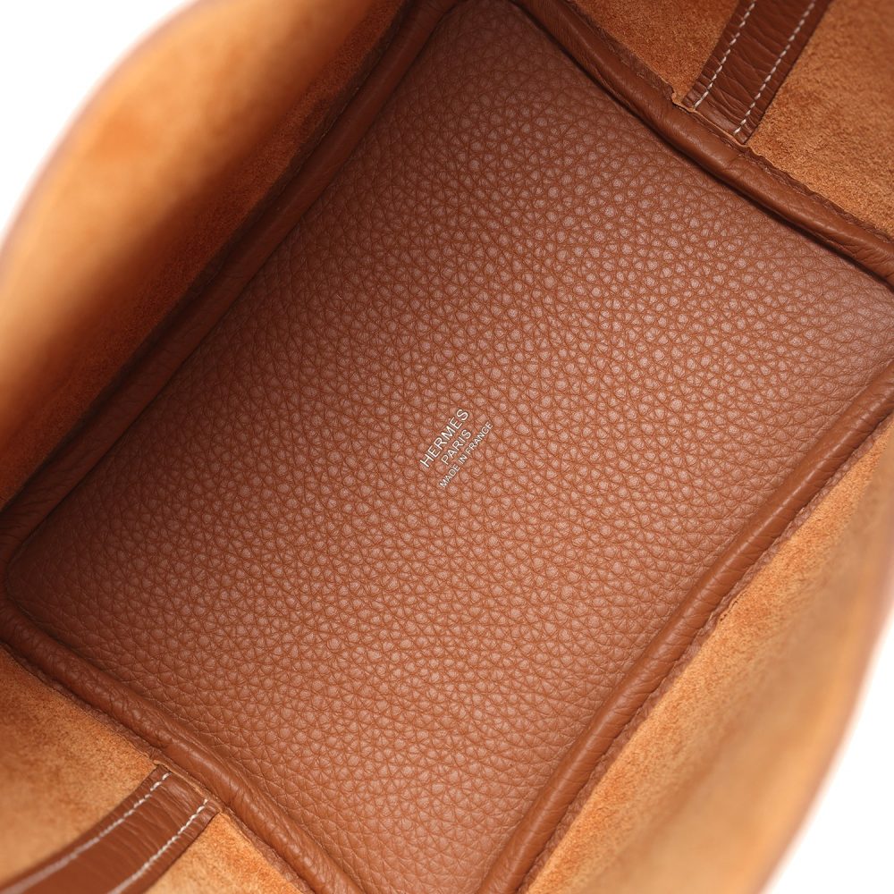 Hermes Picotin Lock 18 Gold Clemence Palladium Hardware - Image 7